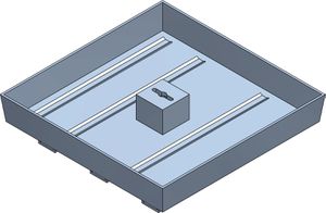 MOBILE Copertura in V2A, per riempimento,