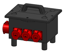 Mobile distribution box type 6700