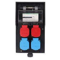 Hartgummiverteiler Typ 7200, schwarz