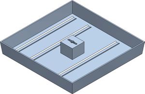 MOBILE Copertura in V2A, per riempimento, per