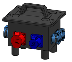 Mobile distribution box type 6200,