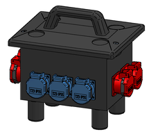 Mobile distribution box type 6200