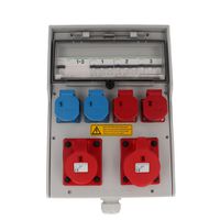 Hard rubber distributor box type 7400, grey
