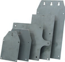 Mounting plate, diagonal, rust-free A2, for type 2516