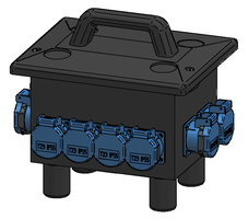 Mobile distribution box type 6200