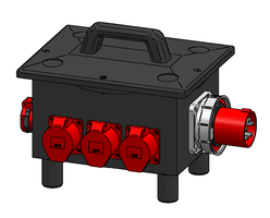 Mobile distribution box type 6700
