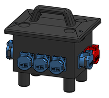 Mobile distribution box type 6200