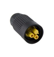 Connector 2P, 17.5A, 250VAC, IP68,
