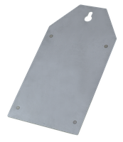Mounting plate, vertical, rust-free A2, for type 1812